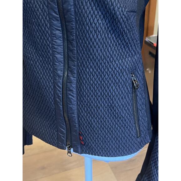 Postcard Black Fitted Women's Ski Jacket/Moto Style US 8 / 44 - Picture 6 of 11